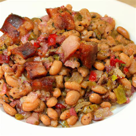 How much fat is in beans pinto bacon scratch 1/2 cup - calories, carbs, nutrition