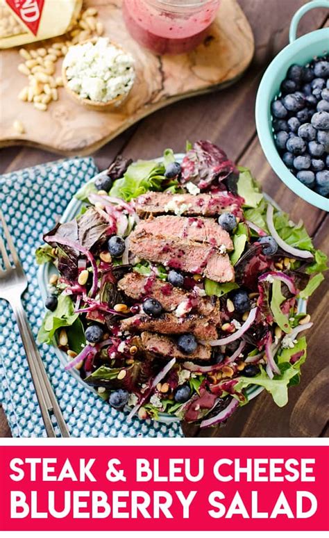 How much fat is in beef bleu salad with balsamic and basil dressing - calories, carbs, nutrition