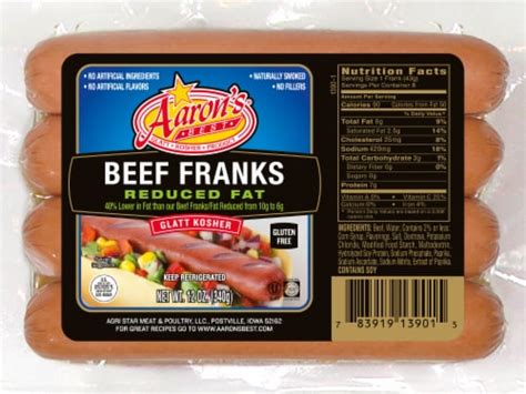 How much fat is in beef hot dogs - calories, carbs, nutrition