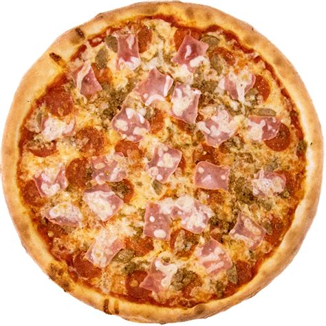 How much fat is in bene meat lovers pizza - calories, carbs, nutrition