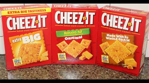 How much fat is in big cheez-it - calories, carbs, nutrition