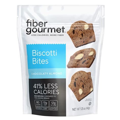 How much fat is in biscotti bites - calories, carbs, nutrition