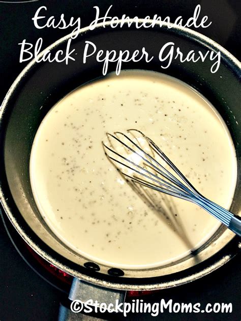 How much fat is in biscuit and black pepper gravy - calories, carbs, nutrition