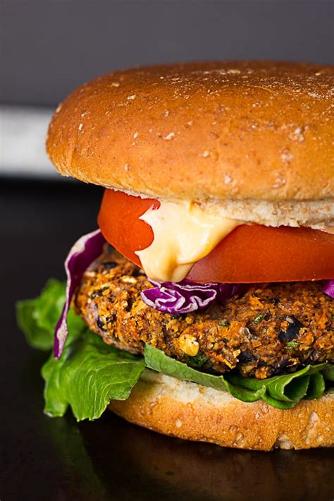 How much fat is in black bean veggie burger - calories, carbs, nutrition