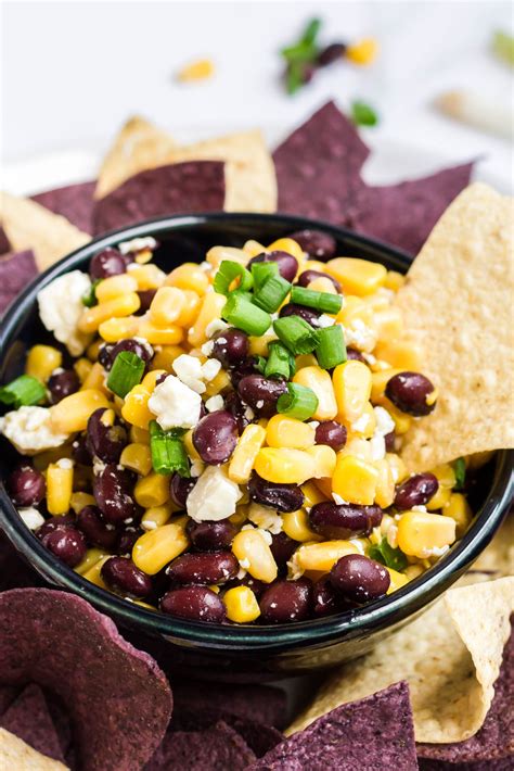 How much fat is in black beans and corn - calories, carbs, nutrition