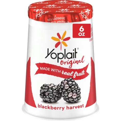 How much fat is in blackberry yogurt - calories, carbs, nutrition