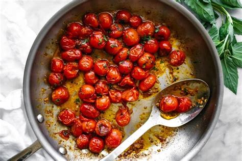 How much fat is in blistered tomatoes - calories, carbs, nutrition