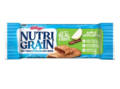 How much fat is in blueberry nutrigrain bar - calories, carbs, nutrition