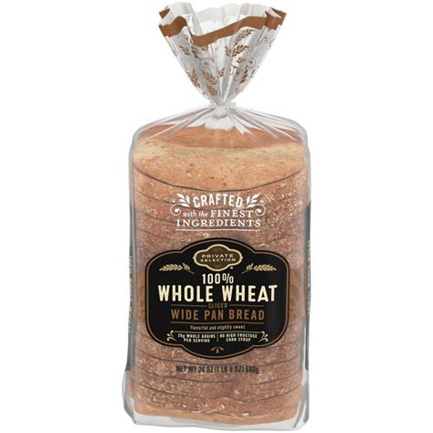 How much fat is in body wise 100% whole wheat bread - calories, carbs, nutrition