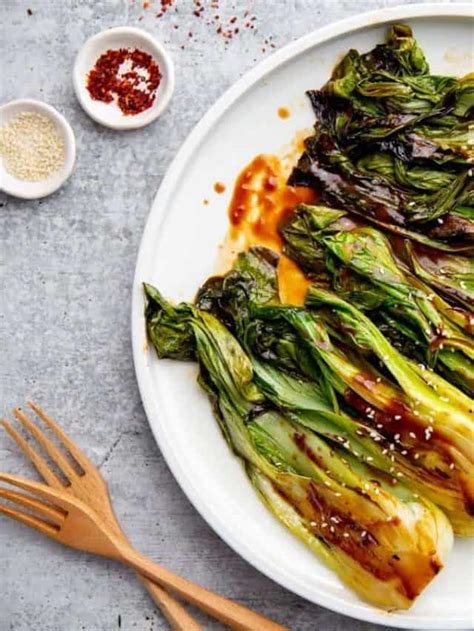 How much fat is in bok choy baby sauteed halved 2 ea - calories, carbs, nutrition