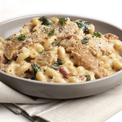 How much fat is in bowl cavatappi chicken mac - calories, carbs, nutrition