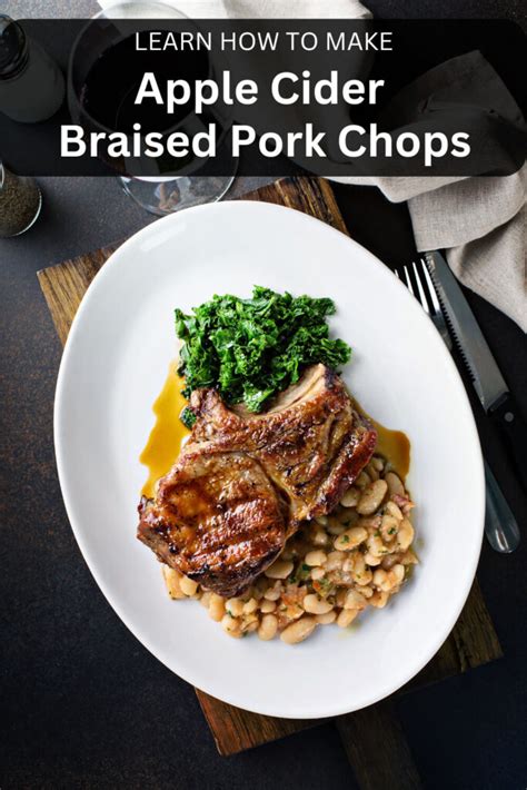 How much fat is in braised apple pork chop - calories, carbs, nutrition