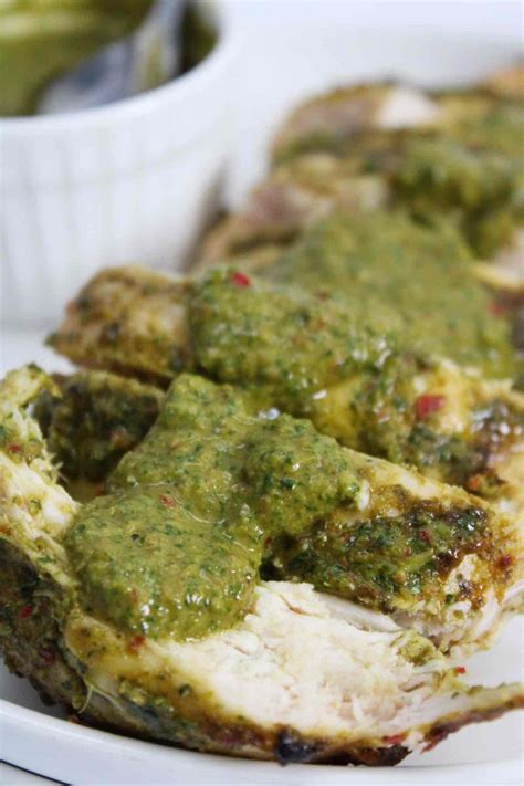 How much fat is in brazilian chicken breast with chimichurri - calories, carbs, nutrition