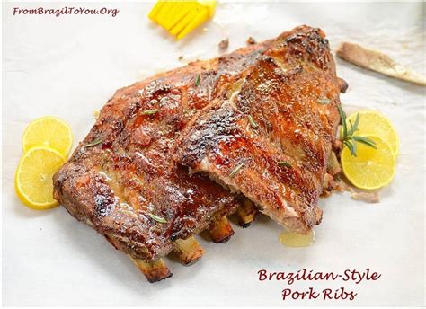 How much fat is in brazilian pork ribs - calories, carbs, nutrition