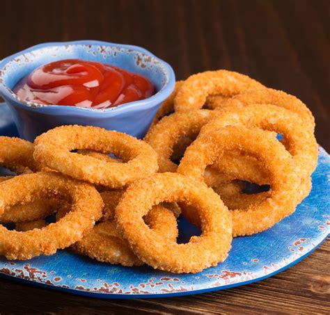 How much fat is in breaded onion rings - calories, carbs, nutrition