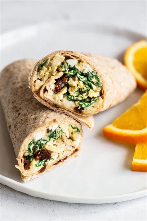 How much fat is in breakfast wraps - calories, carbs, nutrition