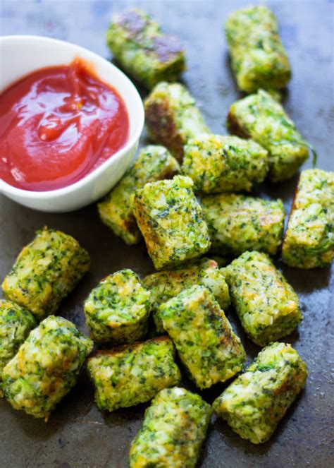 How much fat is in broccoli tots - calories, carbs, nutrition