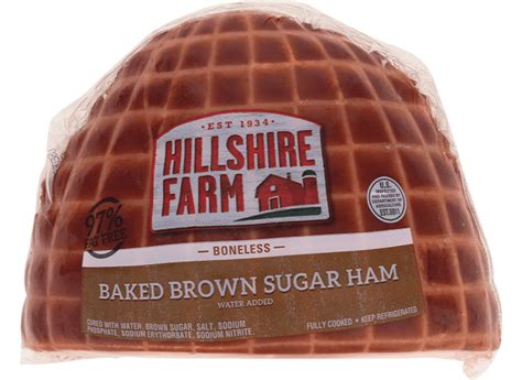 How much fat is in brown sugar ham - calories, carbs, nutrition