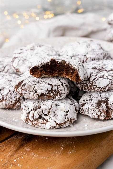How much fat is in brownie crinkle cookies - calories, carbs, nutrition