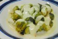 How much fat is in brussel sprouts with hollandaise sauce - calories, carbs, nutrition