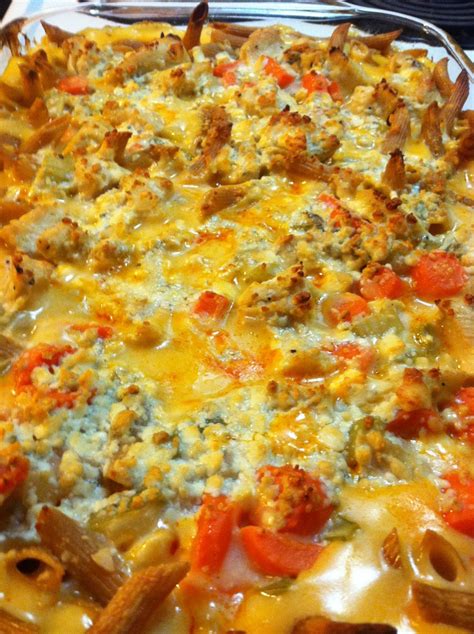 How much fat is in buffalo chicken casserole - calories, carbs, nutrition