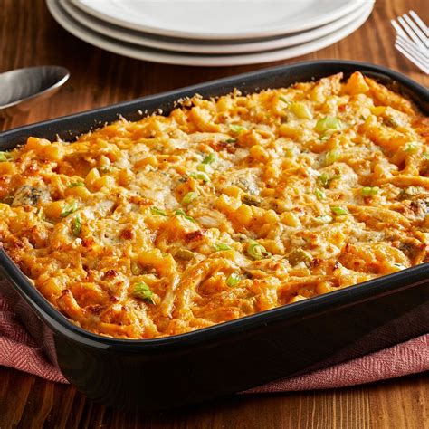 How much fat is in buffalo chicken mac n cheese gratin - calories, carbs, nutrition