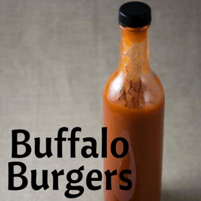 How much fat is in buffalo-style burger - calories, carbs, nutrition