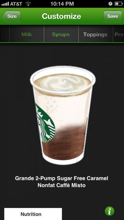 How much fat is in caffe mocha - venti - soy milk - with whipped cream - calories, carbs, nutrition