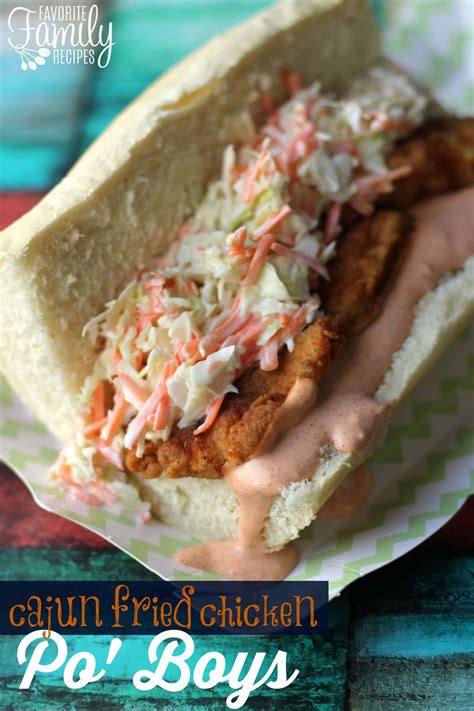 How much fat is in cajun chicken po'boy - calories, carbs, nutrition