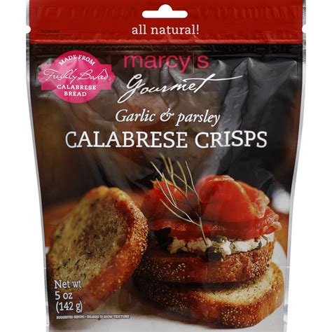 How much fat is in calabrese crisps - calories, carbs, nutrition