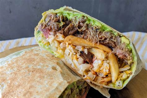 How much fat is in california burrito - calories, carbs, nutrition