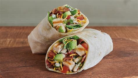 How much fat is in california cobb wrap - calories, carbs, nutrition