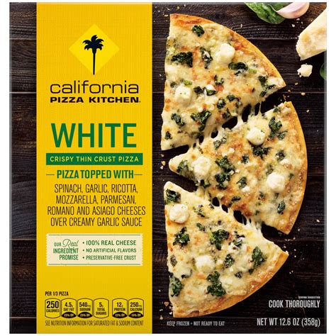 How much fat is in california pizza - calories, carbs, nutrition