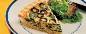 How much fat is in california quiche - calories, carbs, nutrition