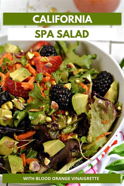 How much fat is in california spa salad - calories, carbs, nutrition
