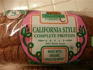 How much fat is in california style complete protein bread - calories, carbs, nutrition
