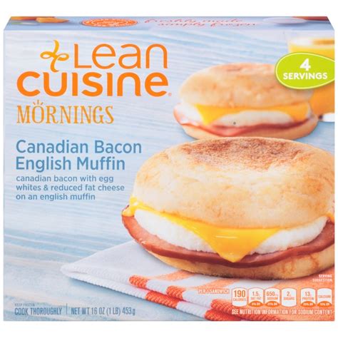 How much fat is in canadian bacon english muffin - calories, carbs, nutrition