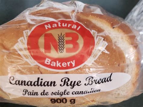 How much fat is in canadian rye bread - calories, carbs, nutrition