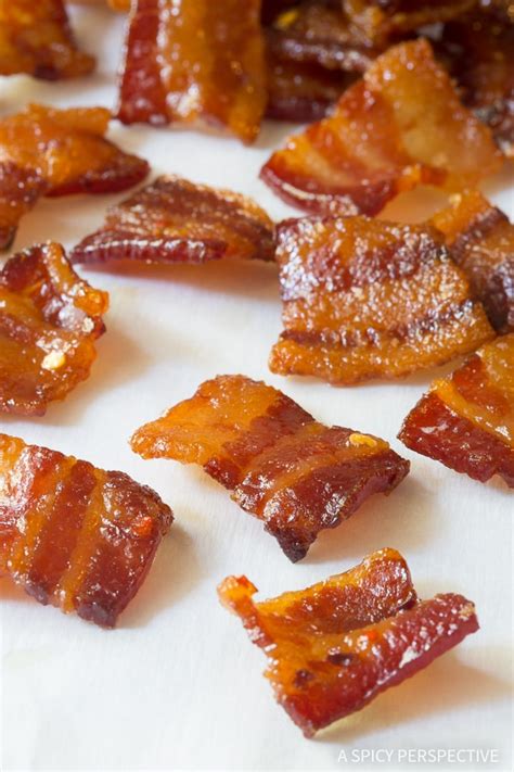 How much fat is in candied bacon - calories, carbs, nutrition