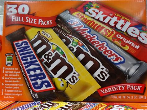 How much fat is in candy, mm's, mars - calories, carbs, nutrition