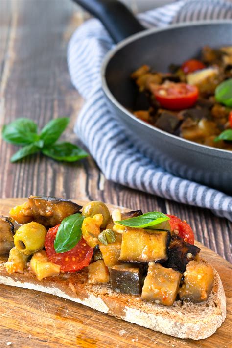 How much fat is in caponata eggplant sicilian 1 oz - calories, carbs, nutrition