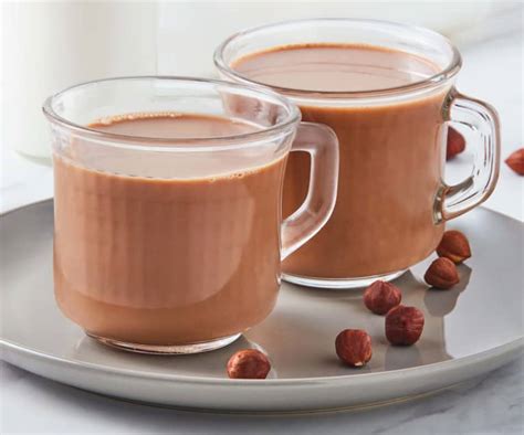 How much fat is in cappuccino hazelnut - calories, carbs, nutrition