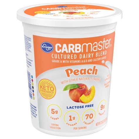 How much fat is in carbmaster peach - calories, carbs, nutrition