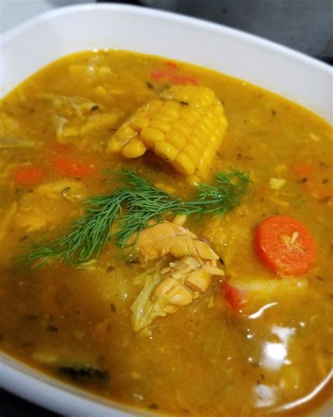 How much fat is in caribbean fish soup 8 oz - calories, carbs, nutrition