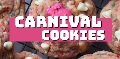 How much fat is in carnival cookies - calories, carbs, nutrition