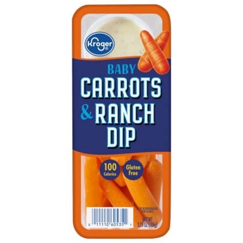 How much fat is in carrot cup ranch (51943.13) - calories, carbs, nutrition