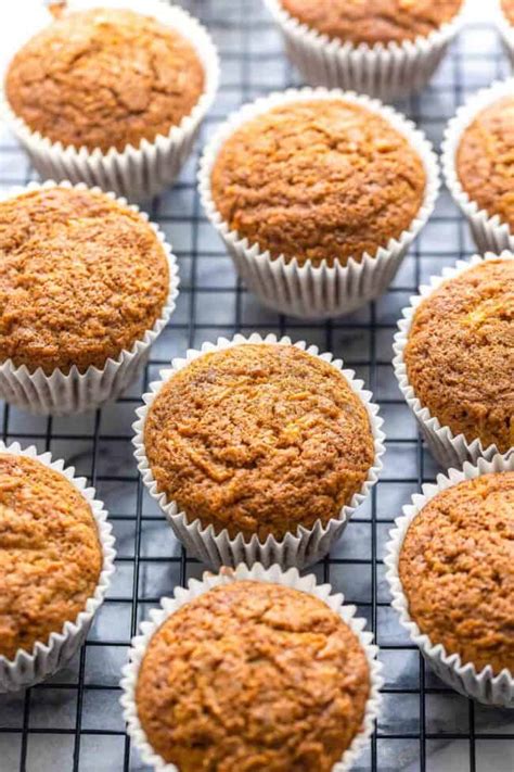 How much fat is in carrot muffins - calories, carbs, nutrition