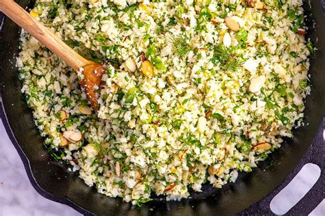 How much fat is in cauliflower rice - calories, carbs, nutrition