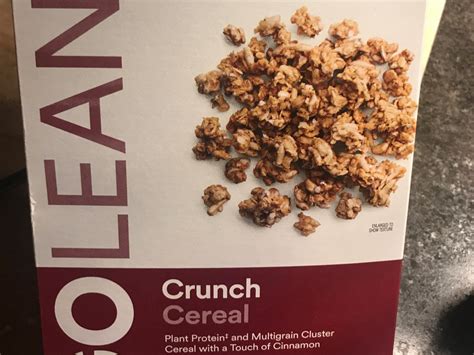 How much fat is in cereal go lean crunch bulk 1 cup - calories, carbs, nutrition