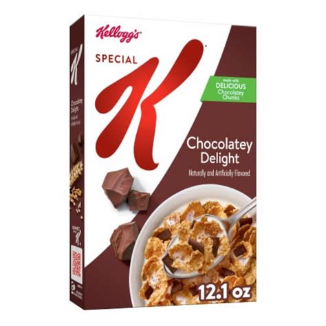 How much fat is in cereals ready-to-eat, kellogg's special k chocolatey delight - calories, carbs, nutrition